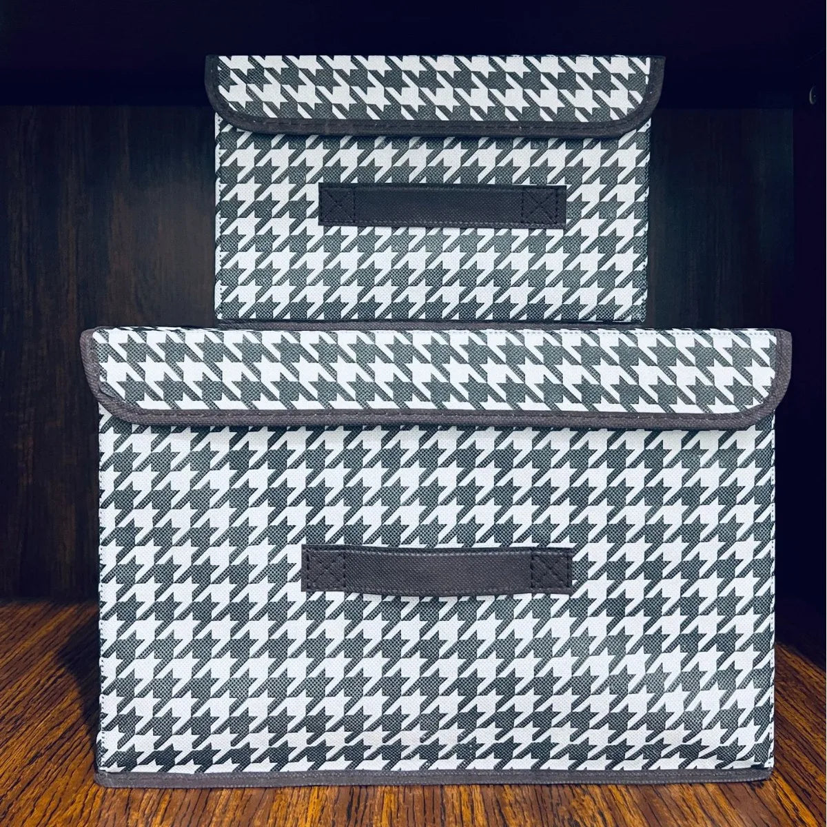 1Pc Foldable Storage Box 2 in 1 Storage Box Beautiful and Practical Storage Box with Case
