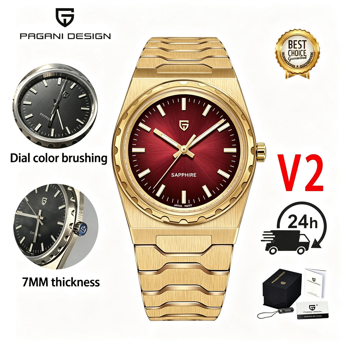 Gold Red